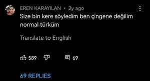 Eren karayılan çingene obez AI voice text to speech and AI music cover generator